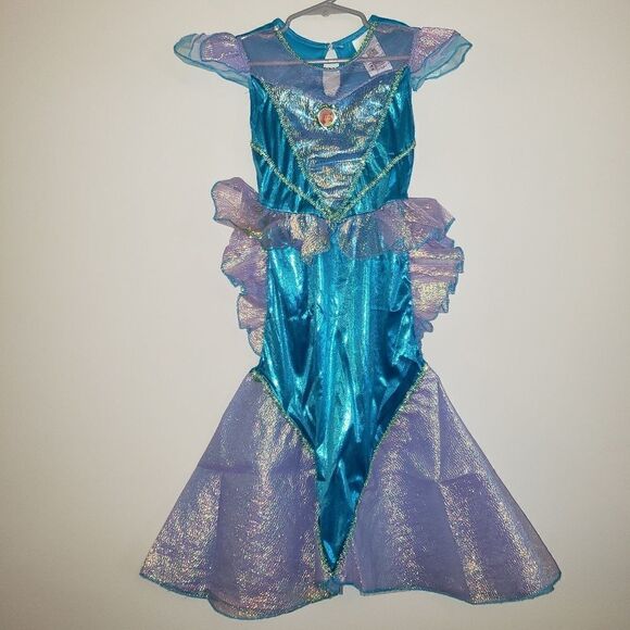 DISNEY ARIEL DRESS UP DRESS SIZE XS SIZE 4 - Picture 1 of 5